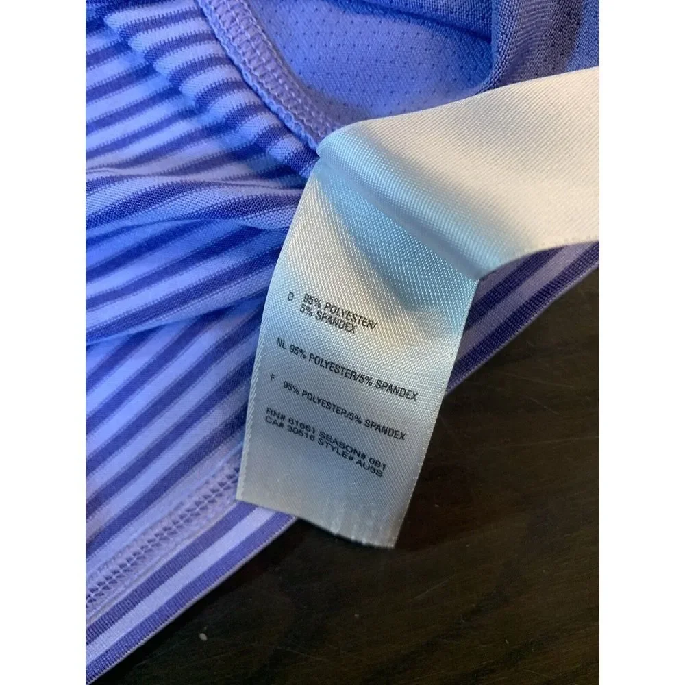 The‎ North Face T Shirt Womens Medium Purple Stripes Outdoorsy Hiking READ - Picture 6 of 14
